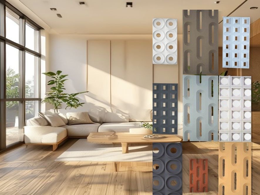 Inspirasi Panel Dinding Kamar Tidur dengan Aksen Batu Alam