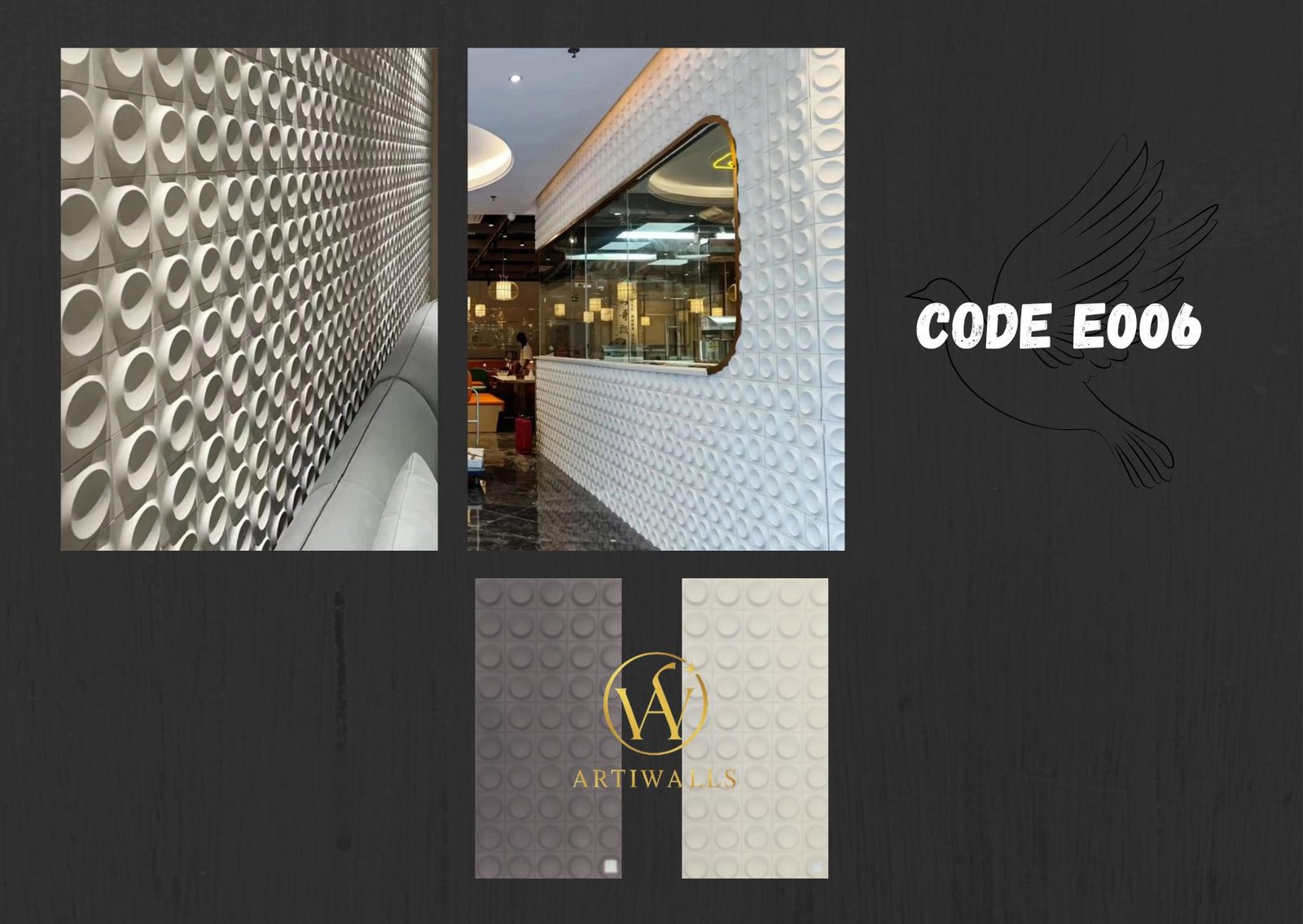 PUSTONE CODE E006 PU Stone Wall Panel
