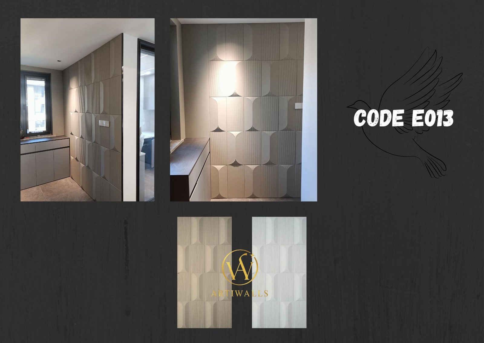 PUSTONE CODE E013 PU Stone Wall Panel