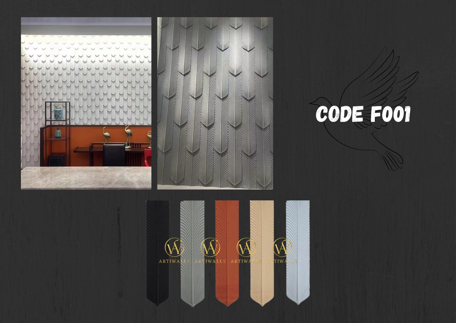 PUSTONE CODE F001 PU Stone Wall Panel