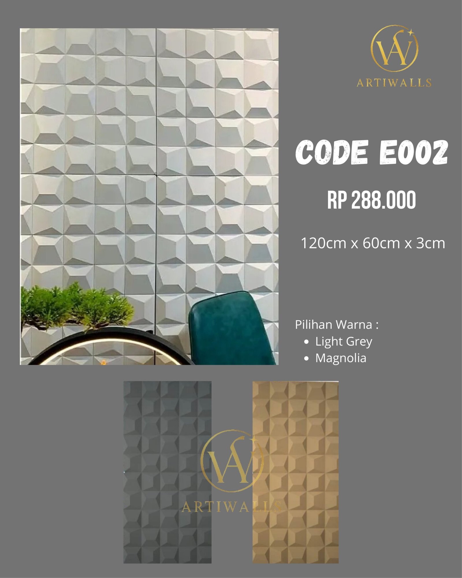 PUSTONE Wall Panel - Living Room